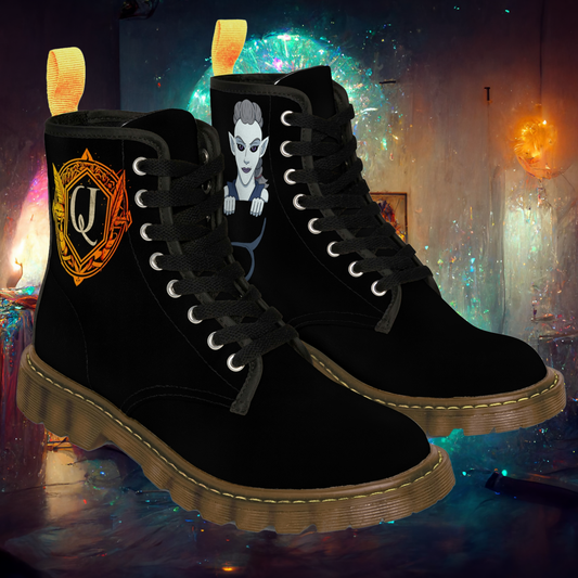 Phrike "Lady of Nouns" Canvas Boots