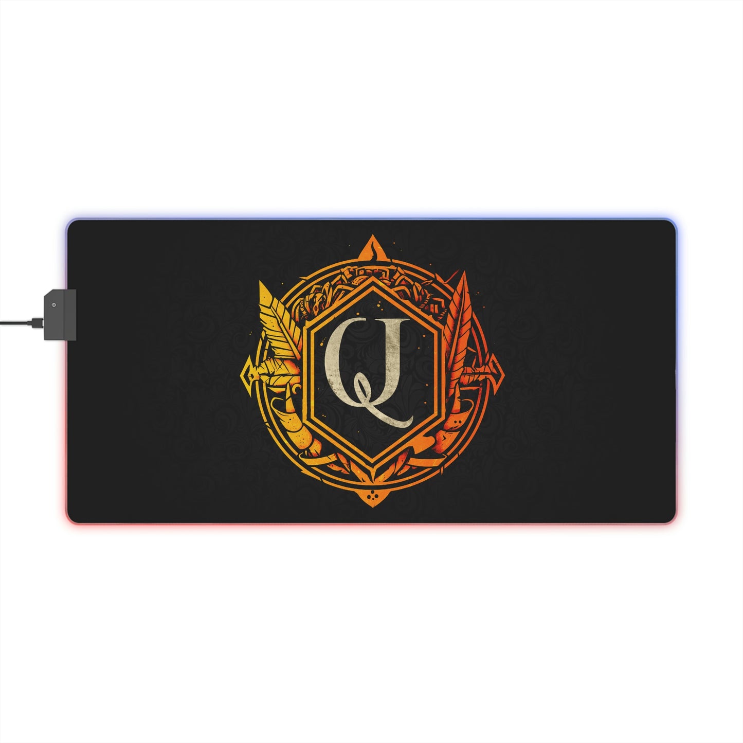 Quest Junkies LED Gaming Mouse Pad